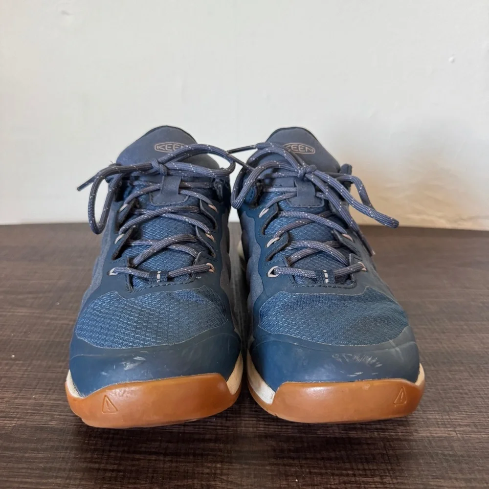 Keen Dry Women’s Navy Blue Athletic Shoes with Gum Outsoles Waterproof